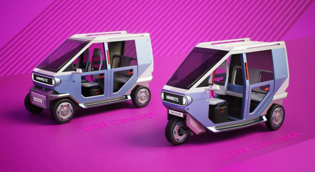 Hyundai dan TVS Bikin Kendaraan Listrik Roda Tiga dan Empat, Begini Wujudnya